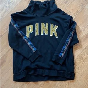 PINK™️ Bling Cowlneck. Size XL